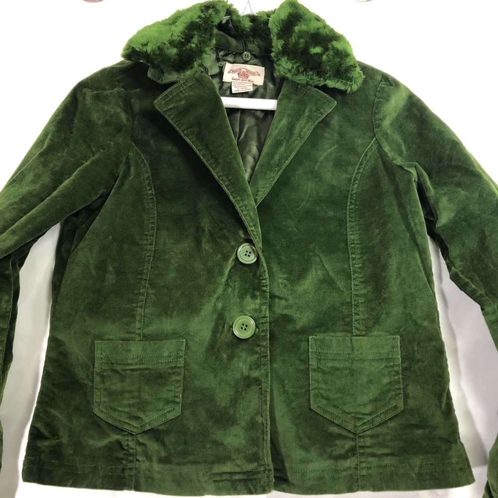 Cute Kid Woven Works Couture Emerald Jacket 10/12